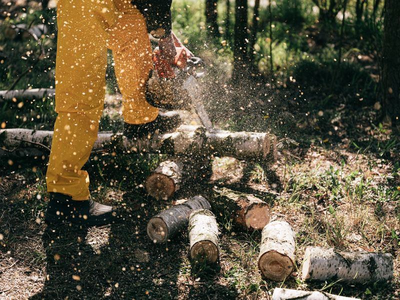 Tree removal job near High Point, NC